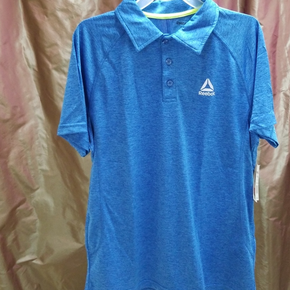 Reebok speedwick boys polo shirt